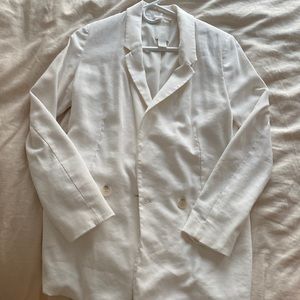 H&M white blazer